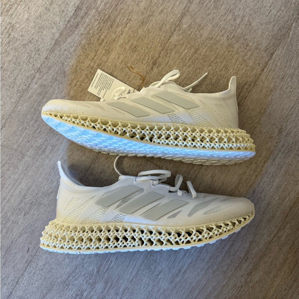 Adidas white on white 4DFWD - women’s 9.5.  New, no box.